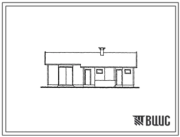 Типовой проект 191-000-587.13.87 Хозяйственная аостройка. Тип 2. Для государственного строительства в Литовской ССР