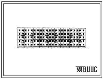 Типовой проект 1-464АС-68 Пятиэтажный четырехсекционный крупнопанельный жилой дом на 70 квартир (однокомнатных 1А-20, двухкомнатных 2Б-40, трехкомнатных 3А-10). Для строительства в 3 климатическом районе с сейсмичностью 8 балов.