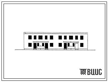 Типовой проект 143-011-5/66 Четырехквартирный дом с четырехкомнатными квартирами.