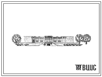 Типовой проект 261-13-105 Подземный кинотеатр на 300 мест. Для строительства в 1В климатическом подрайоне, 2 и 3 климатических районах