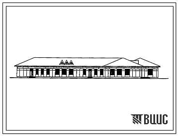 Типовой проект 213-2-161 ДЕТСКИЕ ЯСЛИ-САД НА 50 МЕСТ С НАЧАЛЬНОЙ ШКОЛОЙ НА 80 УЧАЩИХСЯ