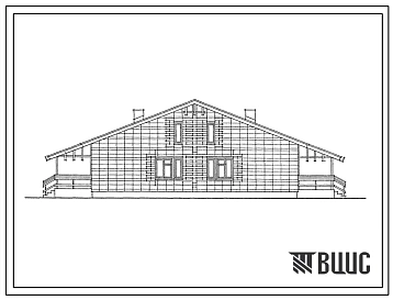 Типовой проект 184-188-5.3.87 1-этажный 2-квартирный жилой дом с 2-комнатными квартирами со стенами из мелких блоков ячеистого бетона. 1,2,3 уровни инженерного обеспечения. Для Нечерноземной зоны РСФСР.