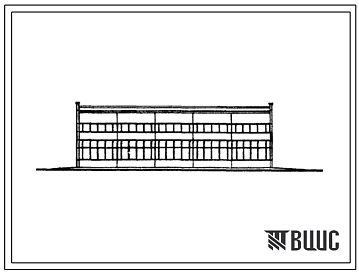 Типовой проект 816-182 Цех для сборки и предпродажного обслуживания 2000 единиц сельскохозяйственной техники.