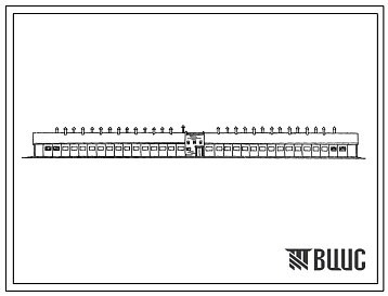Типовой проект 802-223с Свинарник-маточник на 120 маток. Для строительства в районах с сейсмичностью 7, 8 и 9 баллов.