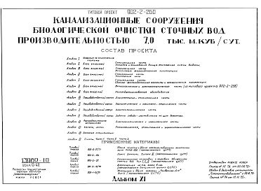 Альбом 11 Производственный корпус. Задание заводу-изготовителю на щит диспетчера (из ТП 902-2-260)