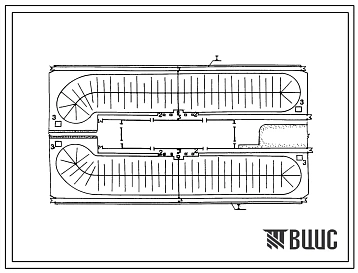 Типовой проект 801-9-1 Выгульно-кормовой двор на 400 коров и 120 нетелей молочного направления
