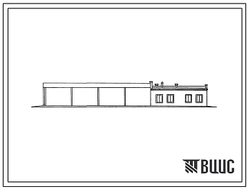 Типовой проект 810-76 Склад тары с отделением ремонта к дезинфекции тары и стекольным участком тепличных комбинатов площадью 12 и 18 га теплиц