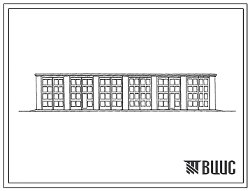 Типовой проект 817-139 Сарай на 6 комбайнов