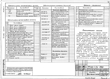 Альбом 6 Водоотливная установка производительностью 60 м3/ч и напором 1,9417 МПа (198 м водяного столба).