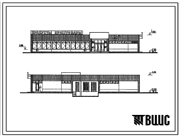 Типовой проект 272-12-69.85 Магазин продовольственных и непродовольственных товаров  площадью 400 м2. Здание одноэтажное. Каркас сборный железобетонный   серии 1.020-1/83. Стены из легкобетонных панелей.
