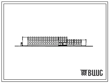 Типовой проект 224-1-373 Средняя школа на 696 мест. Для строительства во 2Б и 2В климатический подрайонах Литовской ССР