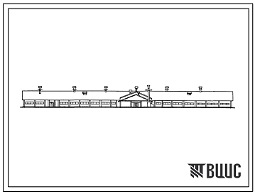 Типовой проект 801-170м Коровник на 200 молочных коров привязного содержания с молочным блоком. Стены из глиночурки.