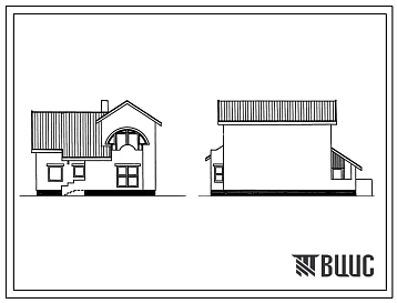 Типовой проект 144-000-962.93 Дом с пятикомнатной квартирой с возможностью двухсторонней блокировки. Разработаны варианты: с гаражом, с погребом, с люфт-клозетом. Общая площадь квартиры 156 м2 (СТЕНЫ ИЗ БЕТОННЫХ КАМНЕЙ)