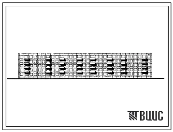 Типовой проект 1ЛГ-504Д-5 Пятиэтажный четырехсекционный крупнопанельный жилой дом на 80 квартир (однокомнатных  15, двухкомнатных  20, трехкомнатных  35, четырехкомнатных  10).