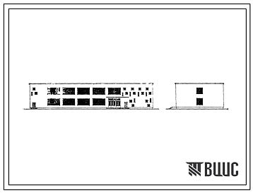 Типовой проект 234-2-8 Учебно-производственная мастерская (Тип 2) универсального техникума на 960 учащихся (приборостроительного профиля) для строительства во 2 и 3 строительно-климатических зонах.