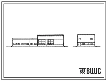 Типовой проект 816-1-29 Мастерская ремонтно-технической базы отделений (бригад) до 40 тракторов  теплой стоянкой 12 тракторов