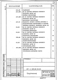 Альбом 6 Ведомости потребности материалов