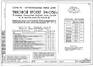 Альбом 1 Общая часть Раздел 01-1 Общая характеристика проекта 