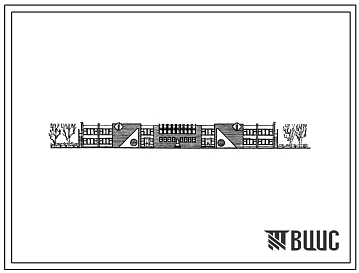 Типовой проект 212-2-88 Детские ясли-сад на 280 мест универсального назначения. Для строительства в IВ климатическом подрайоне, II и III климатических районах.