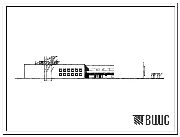 Типовой проект 294-2-16 Спортивный корпус с залом 30х18м и бассейном с ваннами 25х14м и 12,5х5м для строительства во 2 и 3 строительно-климатических зонах.