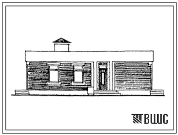 Типовой проект 310-2-8с.84 Хозяйственный павильон. Для строительства в районах сейсмичностью 7, 8, 9 баллов