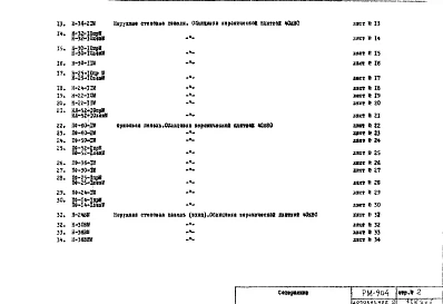 Альбом 1 Облицовка панелей наружных стен и фризовых панелей глазурированной керамической плиткой 40х80 Дополнение №2