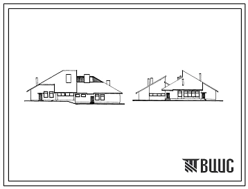 Типовой проект 284-4-54 Баня на 20 мест с прачечной на 150 кг сухого белья в смену. Для строительства во II климатическом районе Литовской ССР.
