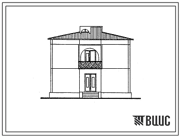 Типовой проект 141-160-23с.13.87 Дом усадебного типа с четырехкомнатной квартирой типа 4Б. Общая площадь 90 м2 (СТЕНЫ ИЗ ОДНОСЛОЙНЫХ КЕРАМЗИТОБЕТОННЫХ ПАНЕЛЕЙ, Перекрытия железобетонные, Полное инженерное благоустройство, Для Республики Дагестан Сейсмично