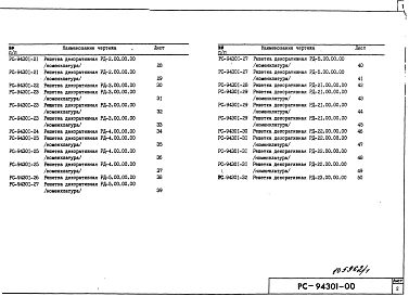 Альбом 1 Рабочие чертежи