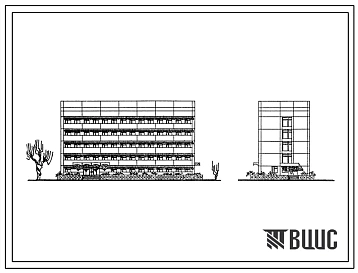 Типовой проект 252-4-33с Корпус женской консультации на 300 посещений в смену (в конструкциях серии ИИС-04). Для строительства в 4А и 4Г климатических подрайонах сейсмичностью 7,8 и 9 баллов.