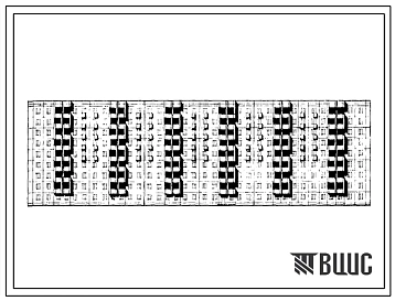 Типовой проект 111-148-16сп Девятиэтажный шестисекционный жилой дом на 126 квартир (однокомнатных 1Б — 18, двухкомнатных 2Б — 18, трехкомнатных 3Б — 20, четырехкомнатных 4Б — 54, пятикомнатных 5Б — 16). Для строительства в IV и IVА климатических подрайона