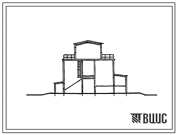 Типовой проект 812-9-5 Камерная сушилка на 18 камер с молотильным отделением. Завод по обработке и хранению семян кукурузы мощностью 500 т в сезон
