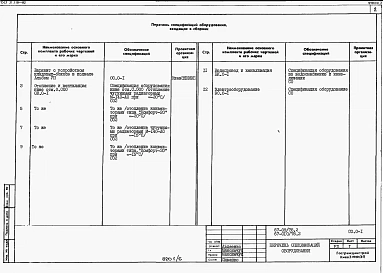 Альбом 7 Вариант с устройством кладовых-боксов в подвале. Спецификации оборудования