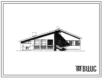 Типовой проект 184-16-60/1 1-этажный 1-квартирный 3-комнатный жилой дом, сблокированный с хозяйственными пристройками и гаражами со стенами из кирпича для индивидуальных застройщиков. Для строительства в 1В климатическом подрайоне, 2 климатическом районе.