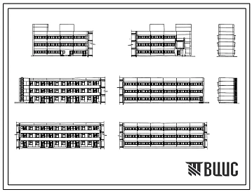 Типовой проект П-3-330(252-1-119с.83) Хозяйственно-бытовые помещения , размещаемые в подвале главного корпуса детской инфекционной больницы на 150 коек ( в конструкциях ИИС-04)