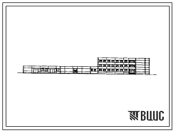 Типовой проект 232-1-139.86 Универсальный корпус на 360 учащихся для ПТУ (на примере подготовки водителей автотранспортных средств) в конструкциях серии 1.020-1/83