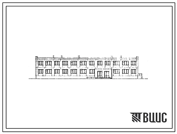 Типовой проект 223-9-39/78 Интернат (спальный корпус) на 80 мест при общеобразовательной школе для сельского строительства в 1В климатическом подрайоне, 2 и 3 климатических районах