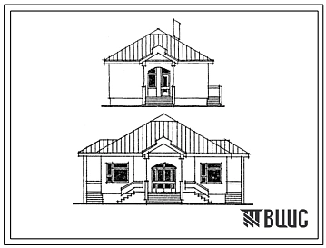 Типовой проект 271-031-99.88 Общественный микроцентр сельского населенного пункта типа «А» на 50 жителей