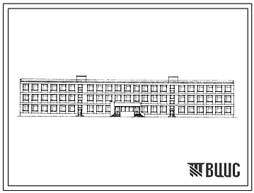 Типовой проект 233-1-140.13.86 Универсальный учебный корпус техникума и ПТУ на 720 учащихся (для Казахской ССР)