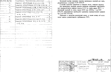 Альбом 1 Рабочие чертежи 