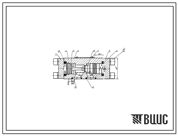 Шифр М-4КУ-12/320-00А Гидрозамок односторонний  М-4КУ-12/320-00А