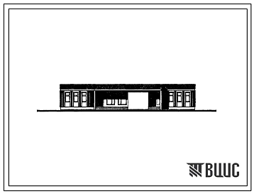 Типовой проект 273-20-147.86 Столовая на 50 мест (блок «Б») общественного центра поселка типа 3. В конструкциях серии 126 с применением серии 1.020-1/83