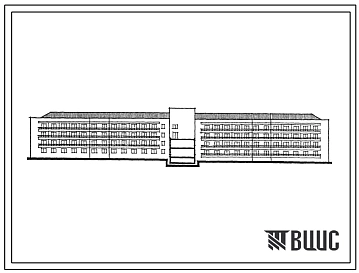 Типовой проект 163-17-115с.13.87 Дом-интернат для ветеранов труда на 152 места. Для строительства в Грузинской ССР.