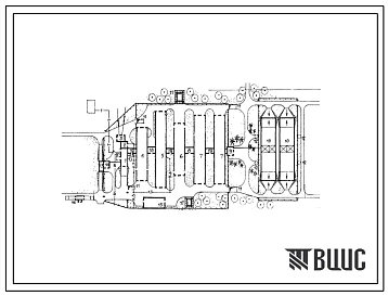 Типовой проект 802-01-9.84 Ферма выращивания и откорма 6000 свиней в год. Для строительства в климатических подрайонах Эстонской ССР.