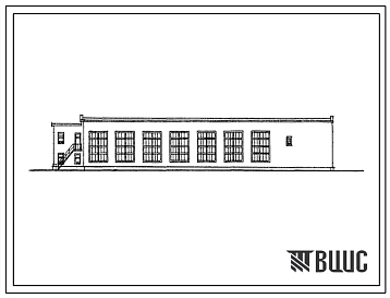 Типовой проект 816-40 Специализированное производство по централизованному восстановлению автомобильных и тракторных деталей с программой 0,5 млн. руб. в год. Для строительства в районах с расчетной наружной температурой -20, -30 и -40 0С.