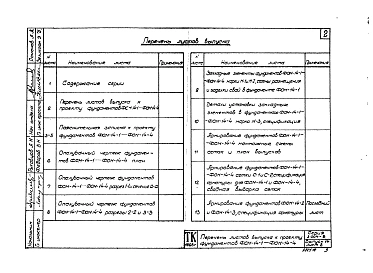 Выпуск 14 Фундамент под компрессор угловой марки ВП-20/8М Краснодарского компрессорного завода. Рабочие чертежи.