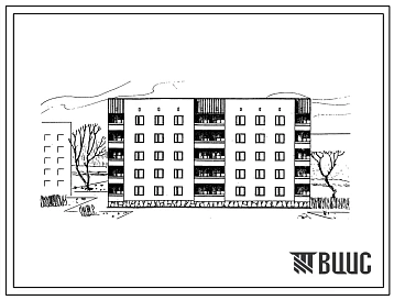 Типовой проект 87-046/1 Пятиэтажная рядовая блок-секция на 20 квартир (трехкомнатных 3А-10, четырехкомнатных 4Б-10).