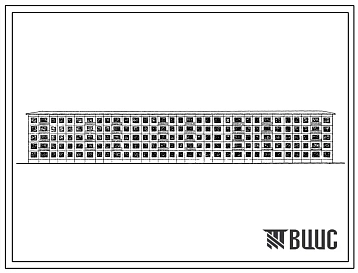 Типовой проект 1-464Д-95  Пятиэтажный шестисекционный дом на 90 квартир (однокомнатных  5, двухкомнатных  60, трехкомнатных  15, четырехкомнатных  10).
