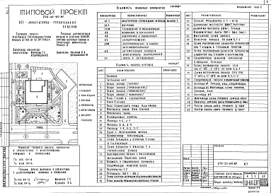 Альбом 1 Архитектурно-строительные решения. Витражи. Технология и механизация. Отопление и вентиляция. Водопровод и канализация. Холодоснабжение. Электроосвещение и силовое электрооборудование. Автоматизация устройств инженерного оборудования. Связь и сиг
