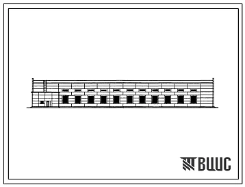 Типовой проект 816-1-95.86 Специализированный цех по ремонту 300 картофелеуборочных комбайнов и 200 кормоуборочных машин в год (сборные железобетонные конструкции)